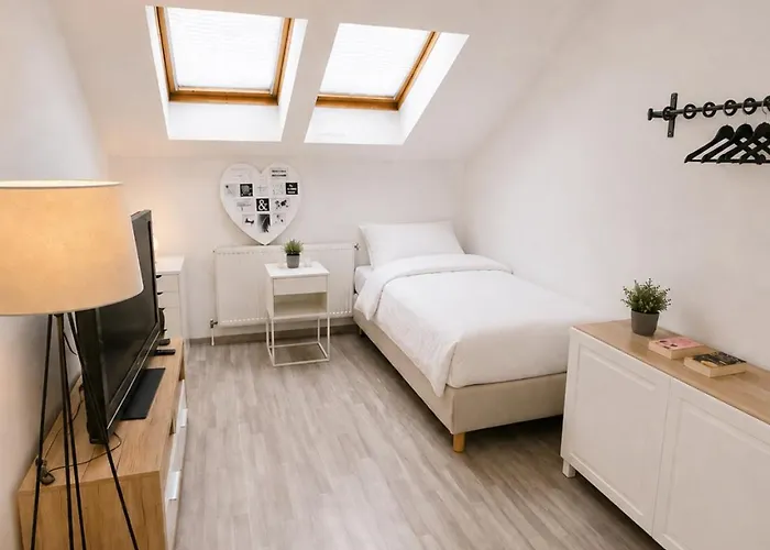Apartment Light-filled 4-bedroom Attic Flat With Air Conditioning